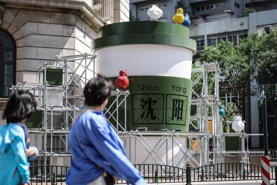 Kahve dükkanları, Shenyang şehrinin eski kentine yeni bir soluk getiriyor