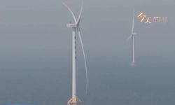 Çin’in en derin deniz rüzgar santrali elektrik üretimine başladı