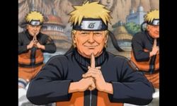 Japonya'da Trump'ın kendini "Naruto" olarak tasvir ettiği paylaşıma tepki