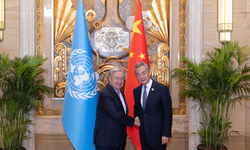 Wang Yi, Guterres’le bir araya geldi