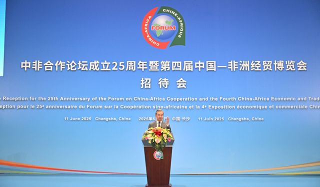Çin-Afrika İşbirliği Forumu'nun 25. yıl dönümü resepsiyonu yapıldı