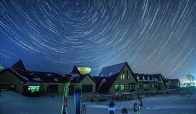 Çin'den tabloları aratmayan kuzey ışıkları manzaraları