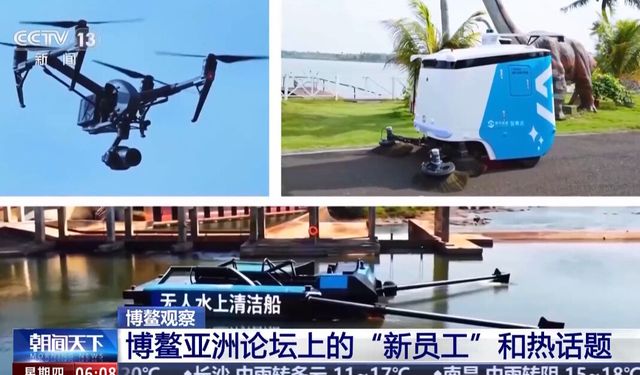 Robot "çalışanlar" göreve başladı