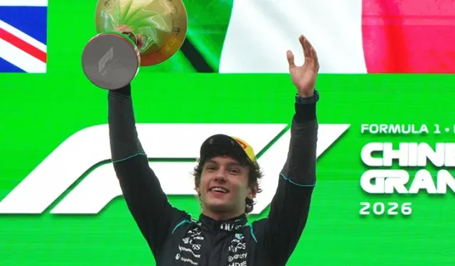 Formula 1'de sezonun ikinci etabı Çin Grand Prix'sini Kimi Antonelli kazandı