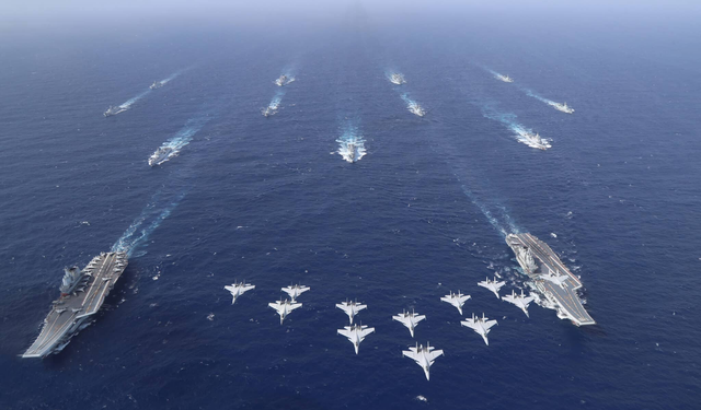 Çin, 26 Savaş Uçağı ve 7 Gemi ile Tayvan Çevresinde