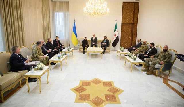 Bakan Fidan, Şam'da Suriye Cumhurbaşkanı Şara ve Ukrayna Devlet Başkanı Zelenskiy ile görüştü