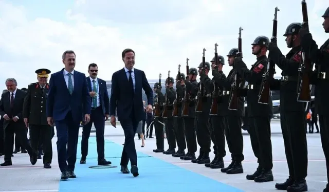 NATO Genel Sekreteri Rutte, Ankara'ya ulaştı
