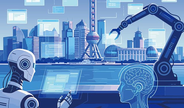 Çin'in yapay zeka sektörü 2025'te yüzde 40 büyüdü