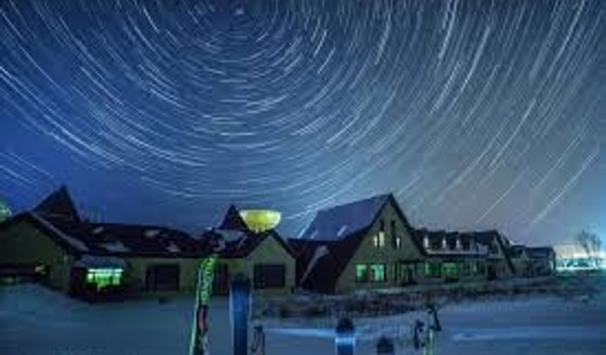 Çin'den tabloları aratmayan kuzey ışıkları manzaraları