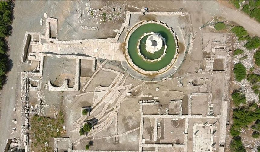 Kibyra Antik Kenti'ndeki Medusa mozaiği ziyarete açıldı