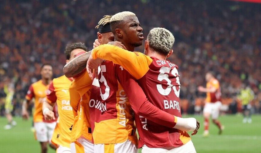 Dev derbinin kazananı Galatasaray