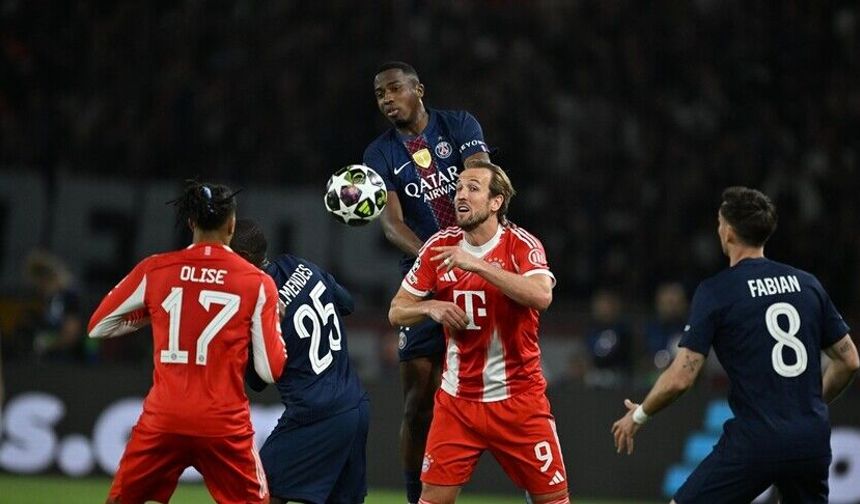 Paris Saint-Germain sahasında, Bayern Münih'i 5-4 mağlup etti