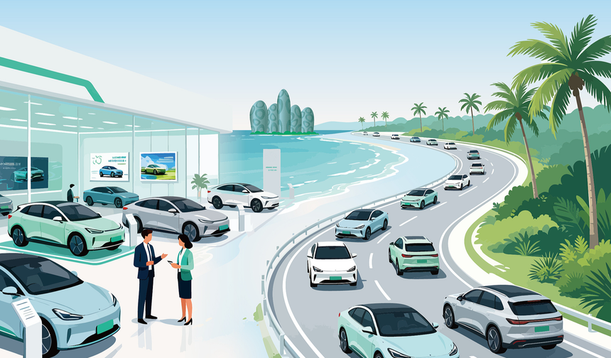 Çin'in Hainan eyaleti, 2030'a kadar yakıtlı araçları yasaklamaya hazırlanıyor