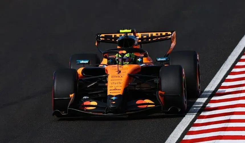 Formula 1'de sezonun 11. yarışı Macaristan Grand Prix'sini Lando Norris kazandı